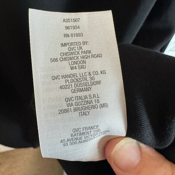 ISAAC MIZRAHI LIVE Womens T Shirt Dress knit knee length normcore TradMom summer - Picture 5 of 10